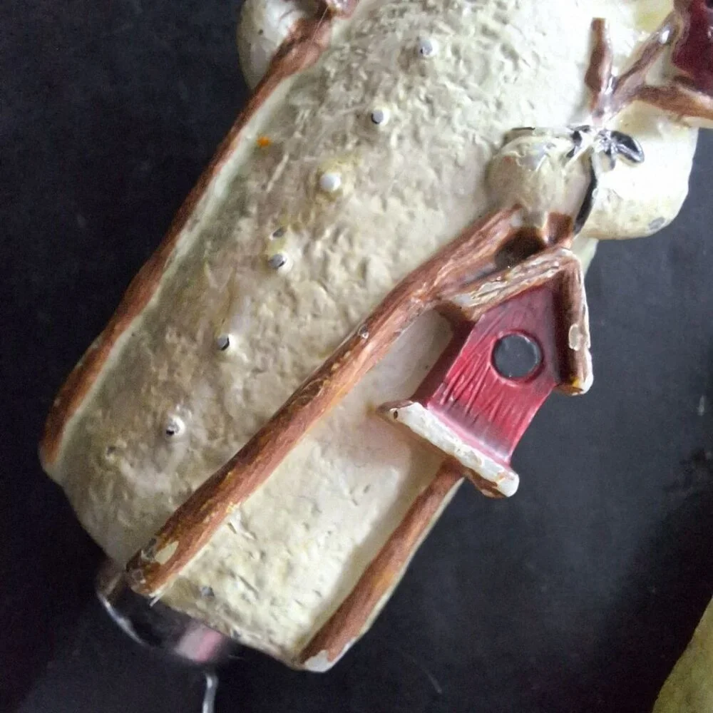 Snowman Knife Tiny Small Charcuterie‎ Board Holidays Serving Butter Cheeseball